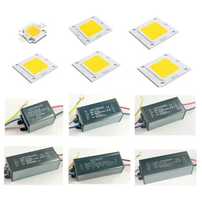 10W20W30W50W70W100W LED Driver LED COB Chip SMD High Power Supply Waterproof - Immagine 1 di 4