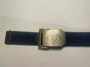 Cub Scout TIGER Official BSA Uniform Blue YOUTH Kids Belt 28” Buckle - Picture 1 of 1
