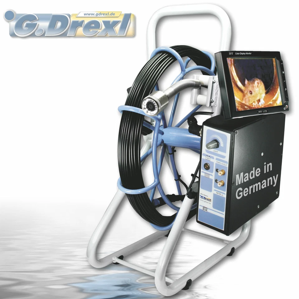 Rohrkamera - Kanalkamera MINI 3000 Color ink. LCD-Monitor - Bild 1 von 1