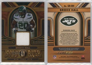 2023 Panini Gold Standard Gold Rush /299 Breece Hall #GR-BH