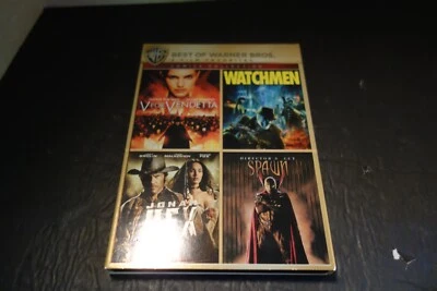 Jonah Hex / Watchmen / V for Vendetta / Spawn (4-Disc DVD) Very Good - Image 1 of 3