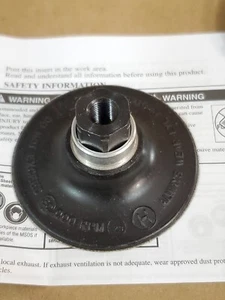 Genuine 3M Scotch Brite 3” Roloc TR Quick Change Disc Holder Hard 3/8-24” INT - Picture 1 of 5