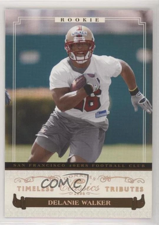 2006 Donruss Classics Timeless Tributes /100 Delanie Walker #178 Rookie RC - Image 1 of 2