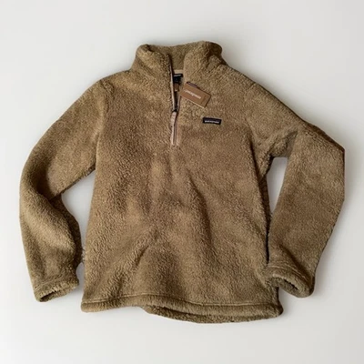 Chaqueta polar Patagonia Los Gatos 1/4 cremallera en caqui talla LG Foto 1 de 4
