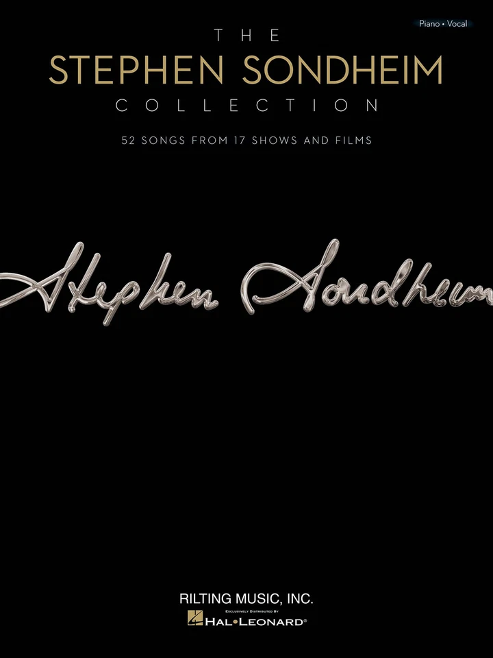 The Stephen Sondheim Collection for Piano Vocal Sheet Music Musical Songs Book - Image 1 of 1