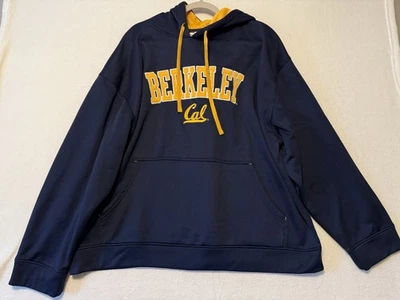 Berkeley CA Sudadera con Capucha Majestuosa Sección 101 Bordada Sudadera con Capucha Talla 2XL Foto 1 de 4