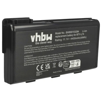 Batterie pour MSI CR630-009 CR630-002XUA CR610 MS-6891 CR630-010 CR620 4400mAh - Image 1 of 4