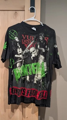 Vintage Pantera All Over Print T Shirt XL - Image 1 of 2