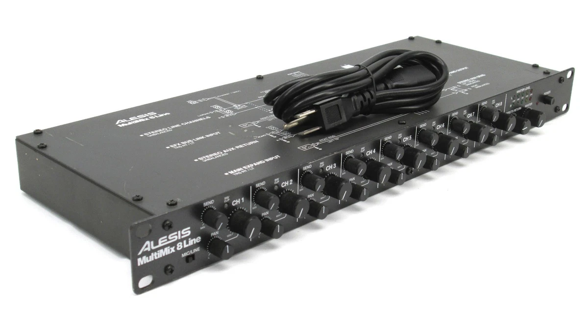 Alesis MultiMix 8 Line アナログミキサー mm8line_rear_large.jpg