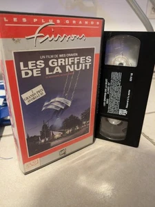 LES GRIFFES DE LA NUIT … WES CRAVEN ... CBS FOX VIDEO … VHS - Picture 1 of 1