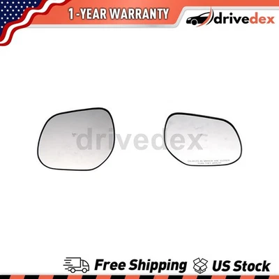 Par de espejos retrovisores Dorman - AYUDA de vidrio para Mitsubishi Outlander 2007 2008 2009 Foto 1 de 4