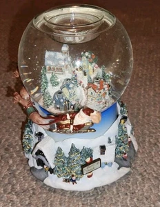 Caja de música Partylite Snowglobe P7922 con caja original sin usar - Imagen 1 de 12