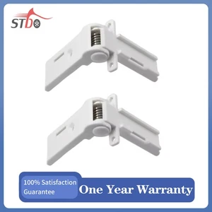 2X 2412125011 Fridge Freezer Door Compartment Hinge White Fit For Dometic NEW - Picture 1 of 5