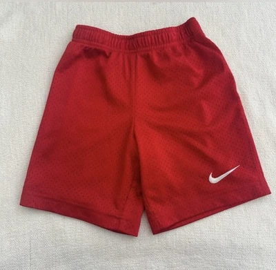 Pantalones Cortos de Baloncesto Nike Niños Talla 5-6 Edades 5-6 Años Malla Tela Transpirable Foto 1 de 4
