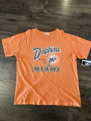 NFL ' 47 бренд Miami Dolphins женщин женщины G2 Wordmark Scrum футболка футболка XL - Изображение 1 из 4