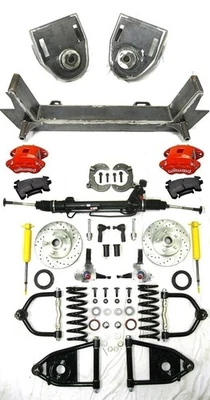 Kit de suspensão dianteira 1948 1952 Ford Truck Mustang II Power Red Wilwood Stock - Imagem 1 de 4