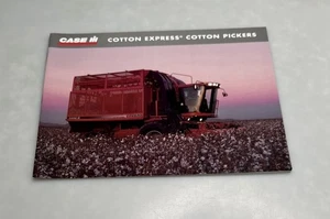 Folleto para recolectores de algodón Case International Harvester Express 2001 - Imagen 1 de 3