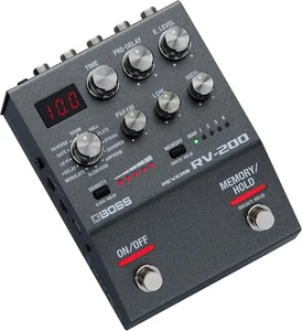 BOSS RV-200 Digital Reverb Guitar Effect Pedal New - Picture 1 of 6