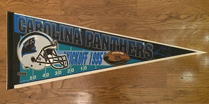Carolina Panthers NFL Kickoff  95 Vintage Full-sized Pennant - Picture 1 of 1