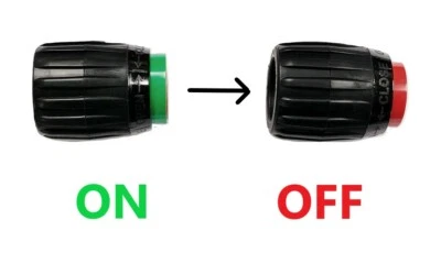 THE VINDICATOR Scuba Tank Safety Valve Knob Black Model#4- Sherwood6300/ U.S. Divers/ Aqua Lung