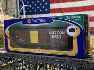 HO Scale ExactRail Gunderson 5200 Cu. Ft. Box Car SSW COTTON BELT high quality ! - Picture 1 of 7