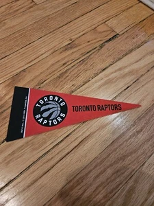 NBA Toronto Raptors 9” x 4” Felt Pennant Mini Flag Rico Tag Express - Picture 1 of 1