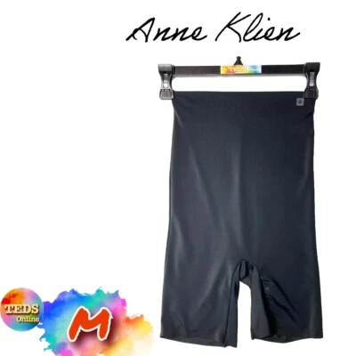 Bermuda feminina Anne Klien modeladora M preta nova sem etiquetas - Imagem 1 de 4