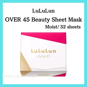 LuLuLun OVER 45 Beauty Sheet Mask Camellia Pink (Moist) 32 sheets Firmness Care - Picture 1 of 8
