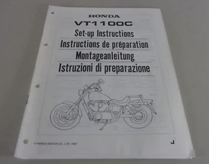 Instrucciones de Montaje / Kit Up Manual Honda VT 1100C Stand 1987 - Imagen 1 de 1