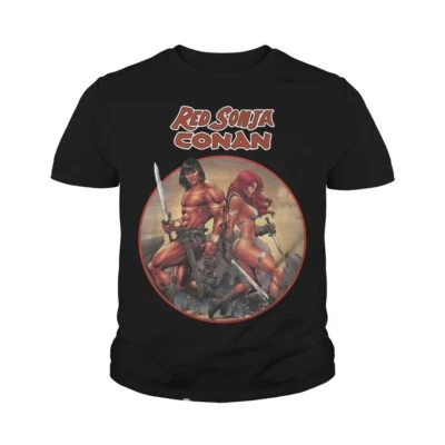 Conan The Barbarian and Red Sonja Shirt All Size S-4XL - Image 1 of 3