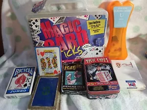 Magic Card Tricks Brand New And Seven Miscellaneous Decks. Most New - Picture 1 of 6