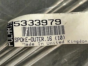 VICTORY OUTER SPOKE 2001-2006 DELUXE TOURING CLASSIC CRUISER NOS SPOKES 5333979 - Picture 1 of 7