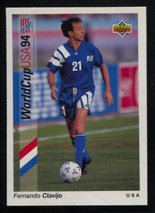 Fernando Clavijo Upper Deck World Cup USA 1994 #21