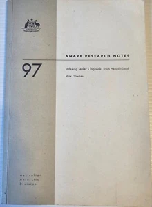ANARE Research Notes 97 Sealer's Logbooks - Picture 1 of 9