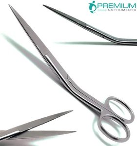 Embroidery Dressmaking Tailor Bent Handle Curved Scissor 5.5" Sharp Utility Tool - Picture 1 of 5