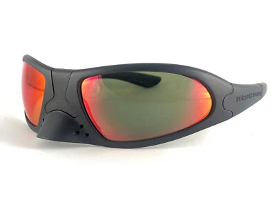 NEW VINTAGE PORSCHE P3001 MATTE BLACK 1980S LARGE SUNGLASSES MADE IN FRANCE - Image 1 of 4