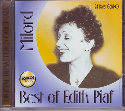 ZOUNDS - EDITH PIAF - Milord - Best - rare audiophile 24 Karat Gold-CD 1997 - Bild 1 von 2