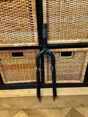 Vintage Taper Gauge Cromoly Fork 1-1/8" Threaded 26" - Image 1 of 4