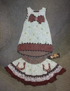 Mustard Pie Set (Tunic Top & Ella Skirt) - Size 7 - NWT - Picture 1 of 7