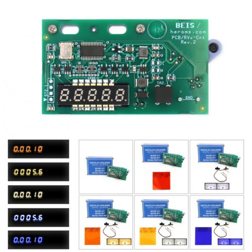 Digitales Zählwerk Revox B77 & PR99 MK1 + VU-LED-Kit + Filter | Digital Counter