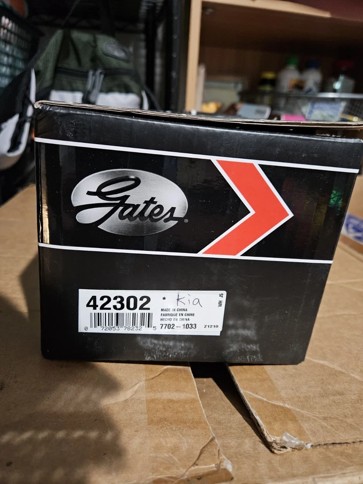 Brand New Gates Water Pump 42302 for Kia Spectra Sephia 1998-2001   NOS - Image 1 of 1