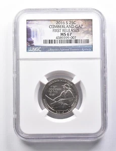MS67 2016-S Washington Quarter Cumberland Gap First Releases NGC *5754 - Picture 1 of 3