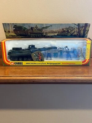 Vintage Corgi | AMX 30D Recovery Tank Bergungspanzer With Box | #908 | 1975 - Image 1 of 4