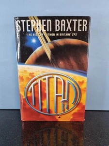 Titan by Stephen Baxter Vintage Sci Fi Novel Uk 1st Edition Hardcover 1997 - Picture 1 of 24