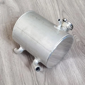 Coolant Reservoir For Chevy Corvette C3 1968-72 Aluminum Expansion Overflow Tank - Picture 1 of 7