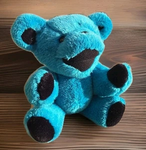 Vintage 90er Steven Smith Grateful Dead Jointed Dancing Bear Aqua Teal Türkis LESEN - Bild 1 von 7