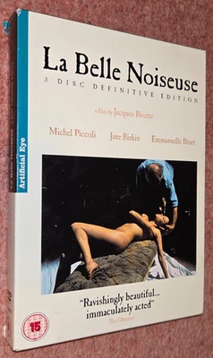 La Belle Noiseuse (1991)  3 Disc UK DVD Set, Michel Piccolo, Jane Birkin - Image 1 of 4