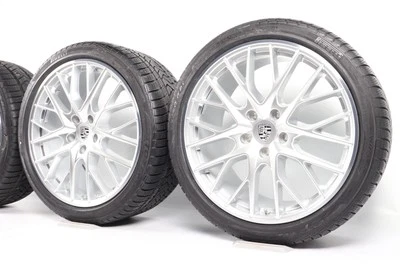 Original Porsche Winterräder Panamera G2 + G2 II 21 Zoll "Sport Design" 44298 - Bild 1 von 4