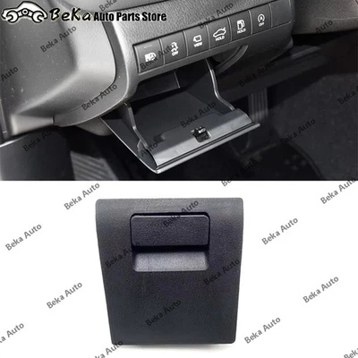 Caja de almacenamiento inferior izquierda del salpicadero para Toyota Camry 8th 2018 2019 2020 negra Foto 1 de 4