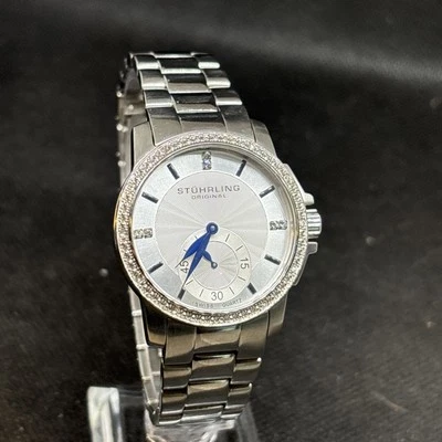 Stuhrling Original 412 12111 Lady Regency Relógio Feminino com Elementos Swarovski - Imagem 1 de 4